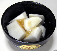 大根はちみつ