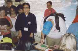 �����𒅂āA�ŉ�������Ă�����g����