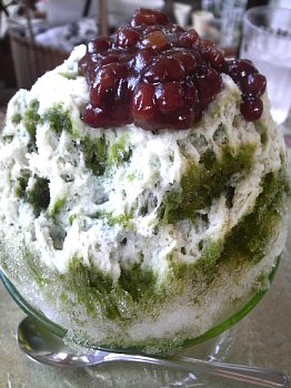 かき氷 雪くま シノン洋菓子店