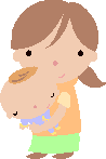 お母さんと赤ちゃん